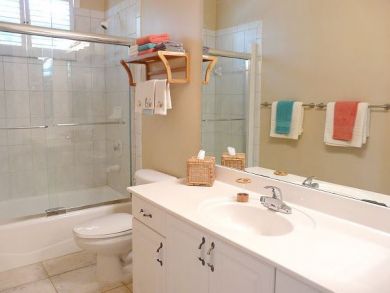 Bathroom with Shower Over Tub